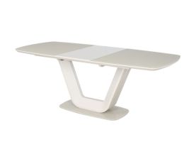 Стол обеденный SIGNAL ARMANI 160 раскладной, крем 160-220/90/76 NEW