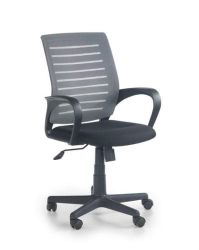 Кресло компьютерное HALMAR SANTANA черно\серый