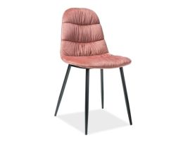 Стул SIGNAL VEDIS VELVET розовый NEW