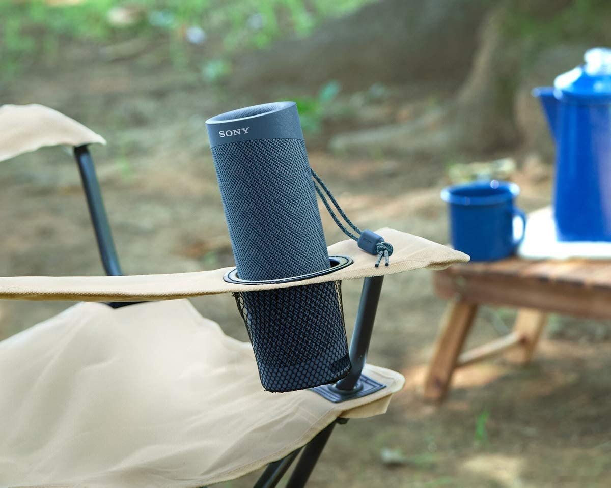 Беспроводная колонка Sony SRS-XB23 (голубой), фото 4