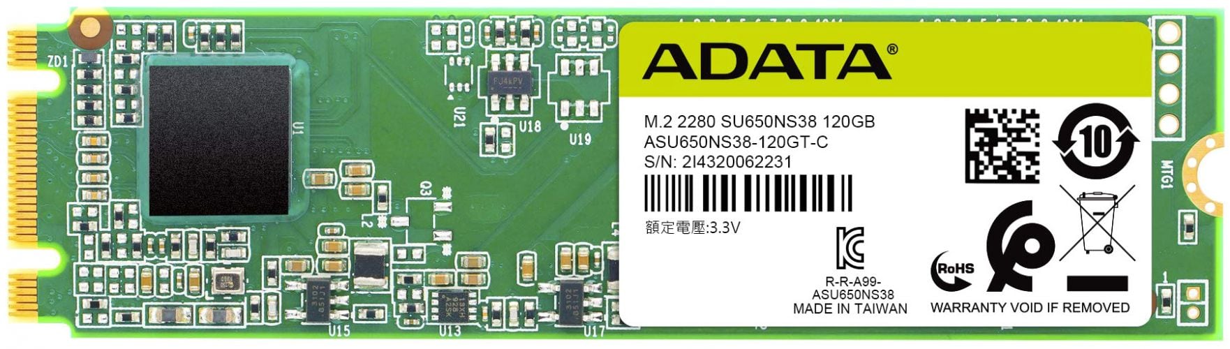 A-Data Ultimate SU650 120GB ASU650NS38-120GT-C