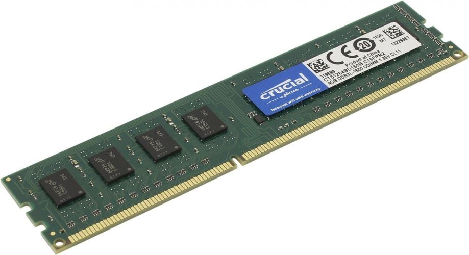 Crucial 4GB DDR3 PC3-12800 [CT51264BD160BJ]