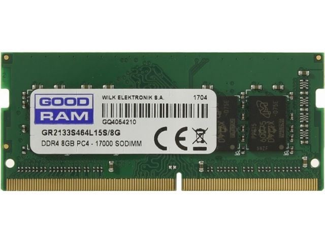 GOODRAM 8GB DDR4 SODIMM PC4-17000 [GR2133S464L15S/8G]