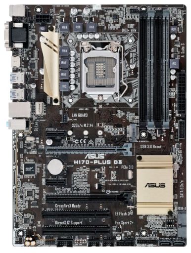 ASUS H170-PLUS D3, фото 1