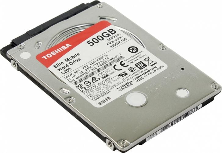Toshiba L200 Slim 500GB [HDWK105UZSVA]