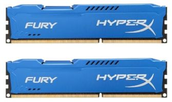 Kingston HyperX Fury Blue 2x8GB KIT DDR3 PC3-12800 (HX316C10FK2/16)