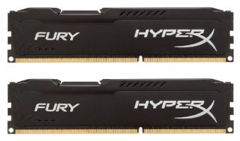 Kingston HyperX Fury Black 2x8GB KIT DDR3 PC3-14900 (HX318C10FBK2/16)