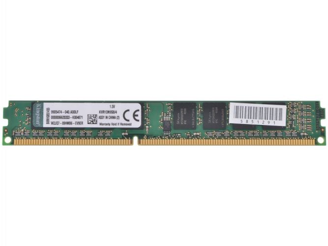 Kingston ValueRAM 4GB DDR3 PC3-10600 (KVR13N9S8/4)