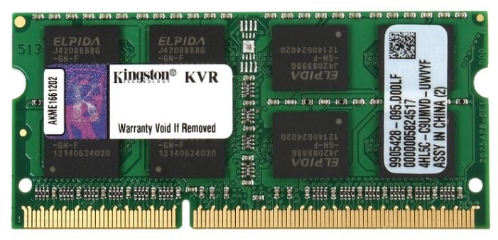 Kingston ValueRAM 8GB DDR3 SO-DIMM PC3-12800 (KVR16S11/8)