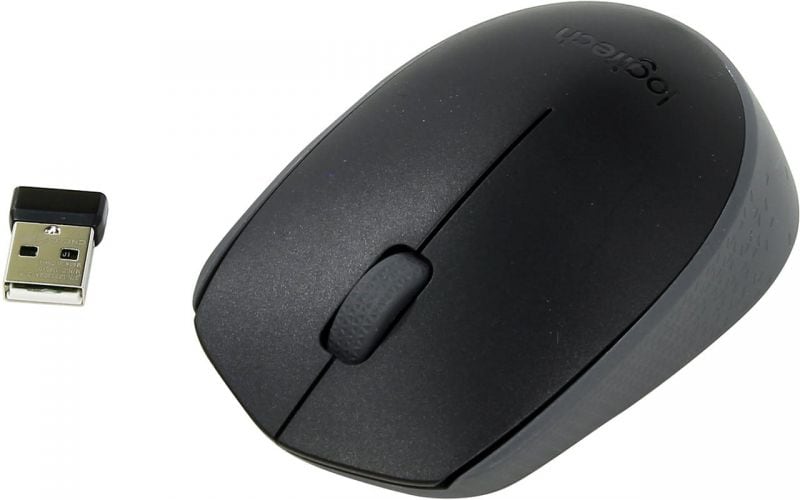 Logitech Wireless Mouse M171 Black-Grey (910-004424)