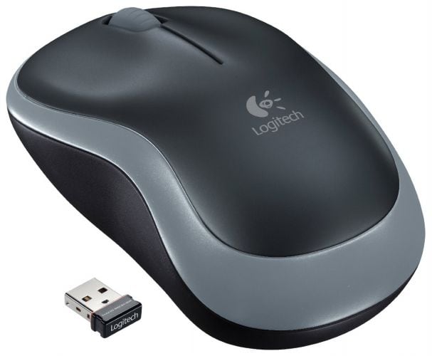 Logitech Wireless Mouse M185, Swift Grey (910-002238)