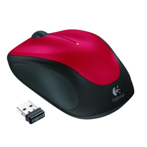 Logitech Wireless Mouse M235 Red (910-002496)