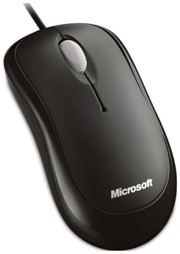 Microsoft Basic Mouse, USB, Black (P58-00059)