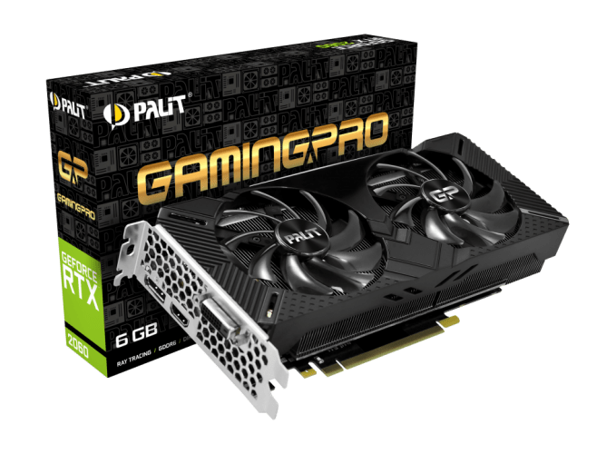 Palit GeForce RTX 2060 GamingPro OC 6GB GDDR6 NE62060T18J9-1062A