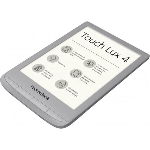 PocketBook Touch Lux 4 (серебристый) PB627-S-CIS