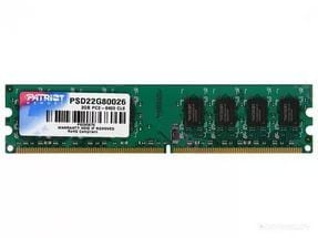 Patriot Signature 2GB DDR2 PC2-6400 (PSD22G80026)