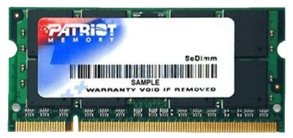 Patriot 2GB DDR2 SO-DIMM PC2-6400 (PSD22G8002S)