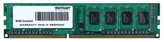 Patriot Signature 4GB DDR3 PC3-10600 (PSD34G133381)