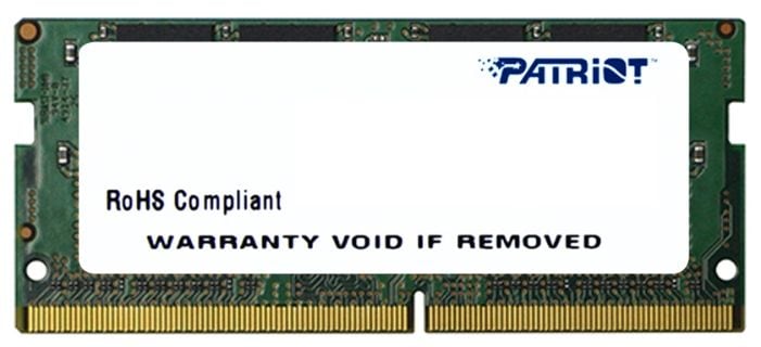 Patriot 4GB DDR4 SO-DIMM PC4-17000 [PSD44G213381S]
