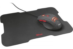 Trust Ziva Gaming Mouse with mouse pad (21963)
