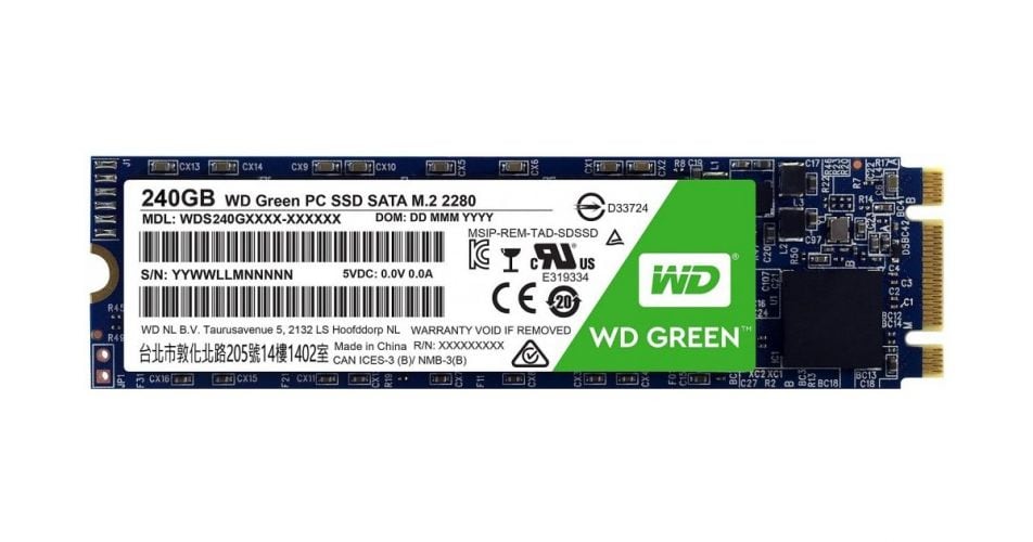 WD Green 240GB WDS240G2G0B