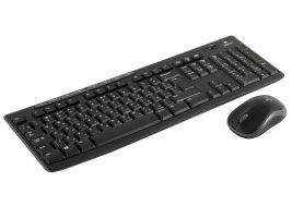 (Клавиатура + мышь) Logitech Wireless Combo MK270 Black (920-004518)
