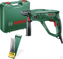 Bosch PBH 2100 RE в кейсе+2 бура+2 зубила