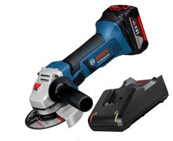 Bosch GWS 18-125 V-LI + GBA 18 В 4.0 A*ч + GAL 18V-40
