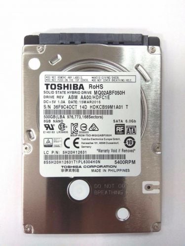 Toshiba 500GB [MQ02ABF050H]
