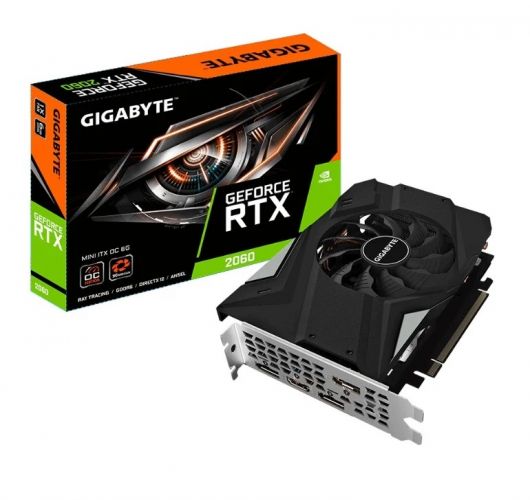 Gigabyte GeForce RTX 2060 Mini ITX OC 6GB GDDR6 GV-N2060IXOC-6GD