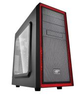 Deepcool Tesseract SW Red DP-ATX-TSRBKRD