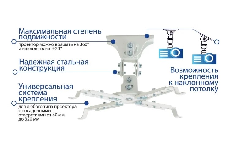 Kromax PROJECTOR-45 (черный), фото 2