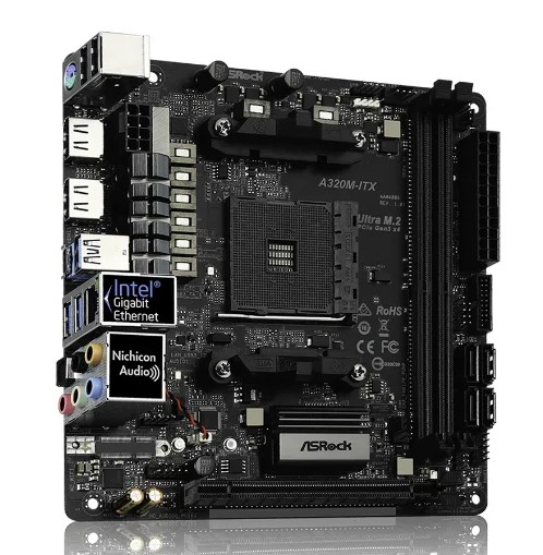 ASRock A320M-ITX, фото 3