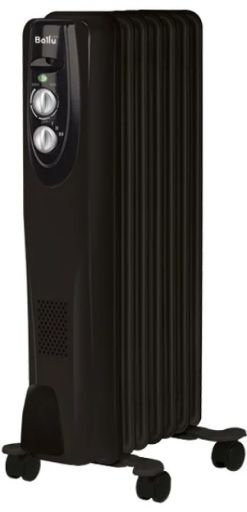 Масляный радиатор Ballu BOH/CL-07BRN 1500 (Black), фото 1