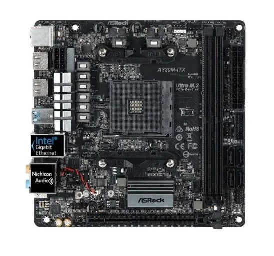 ASRock A320M-ITX, фото 1