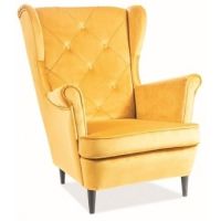 Интерьерное кресло Signal Lady Velvet Bluvel 68 (карри)