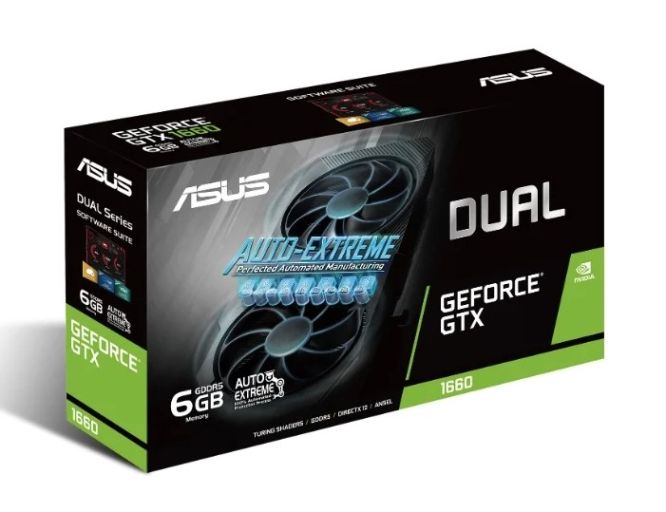 ASUS Dual GeForce GTX 1660 Evo 6GB GDDR5 DUAL-GTX1660-6G-EVO, фото 1
