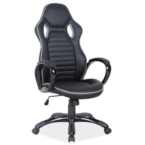 Кресло компьютерное SIGNAL Q-105 черное\серое