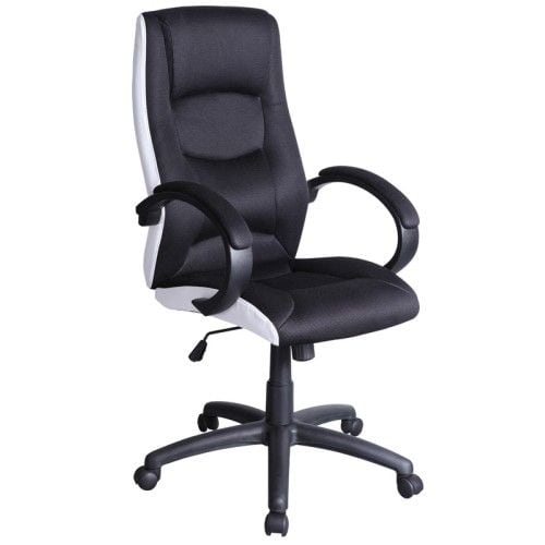Кресло компьютерное SIGNAL Q-041 черно\белое
