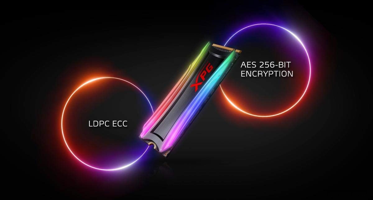 SSD A-Data XPG Spectrix S40G RGB 256GB AS40G-256GT-C, фото 5