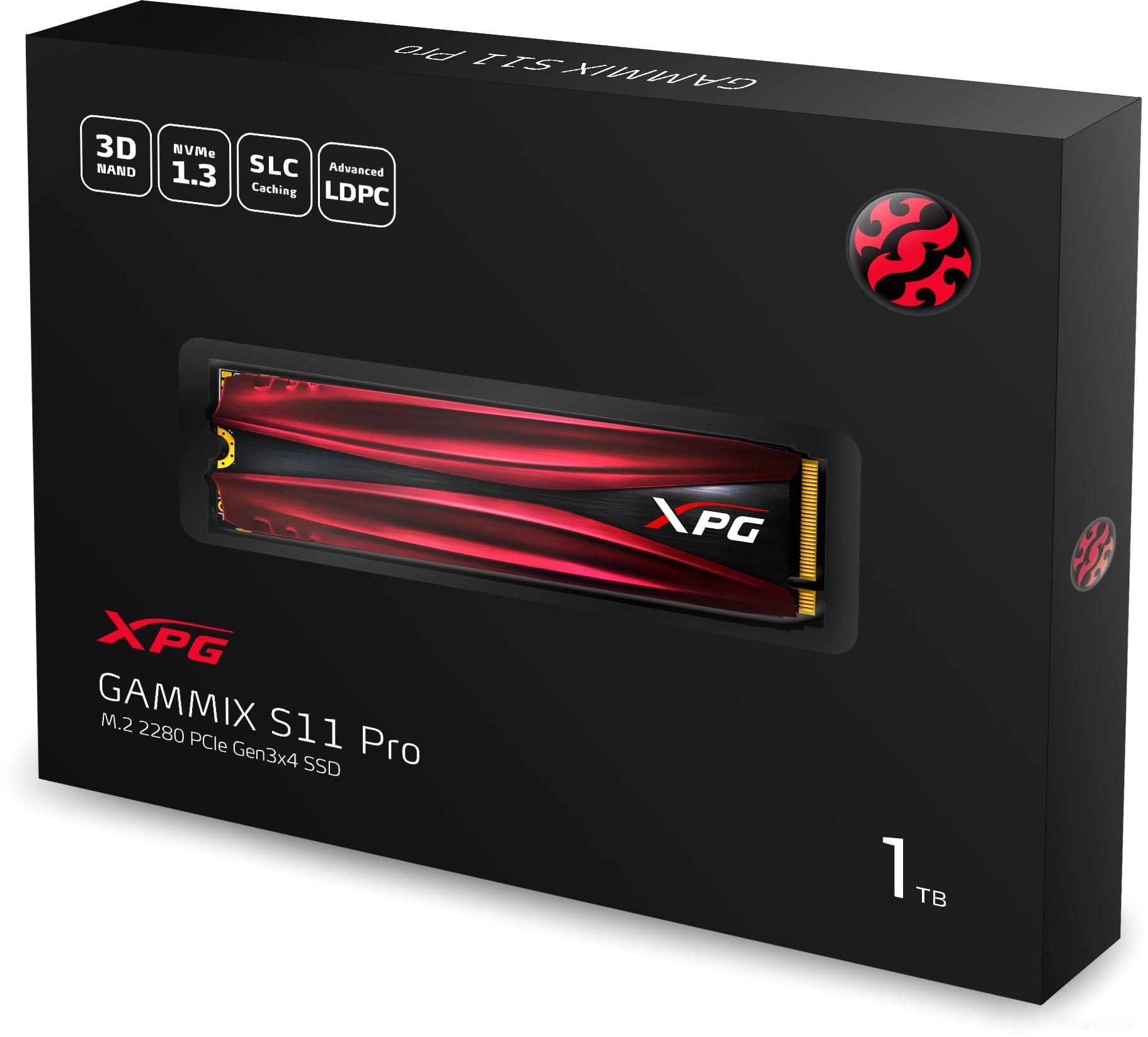 SSD A-Data GAMMIX S11 Pro 1TB AGAMMIXS11P-1TT-C, фото 4