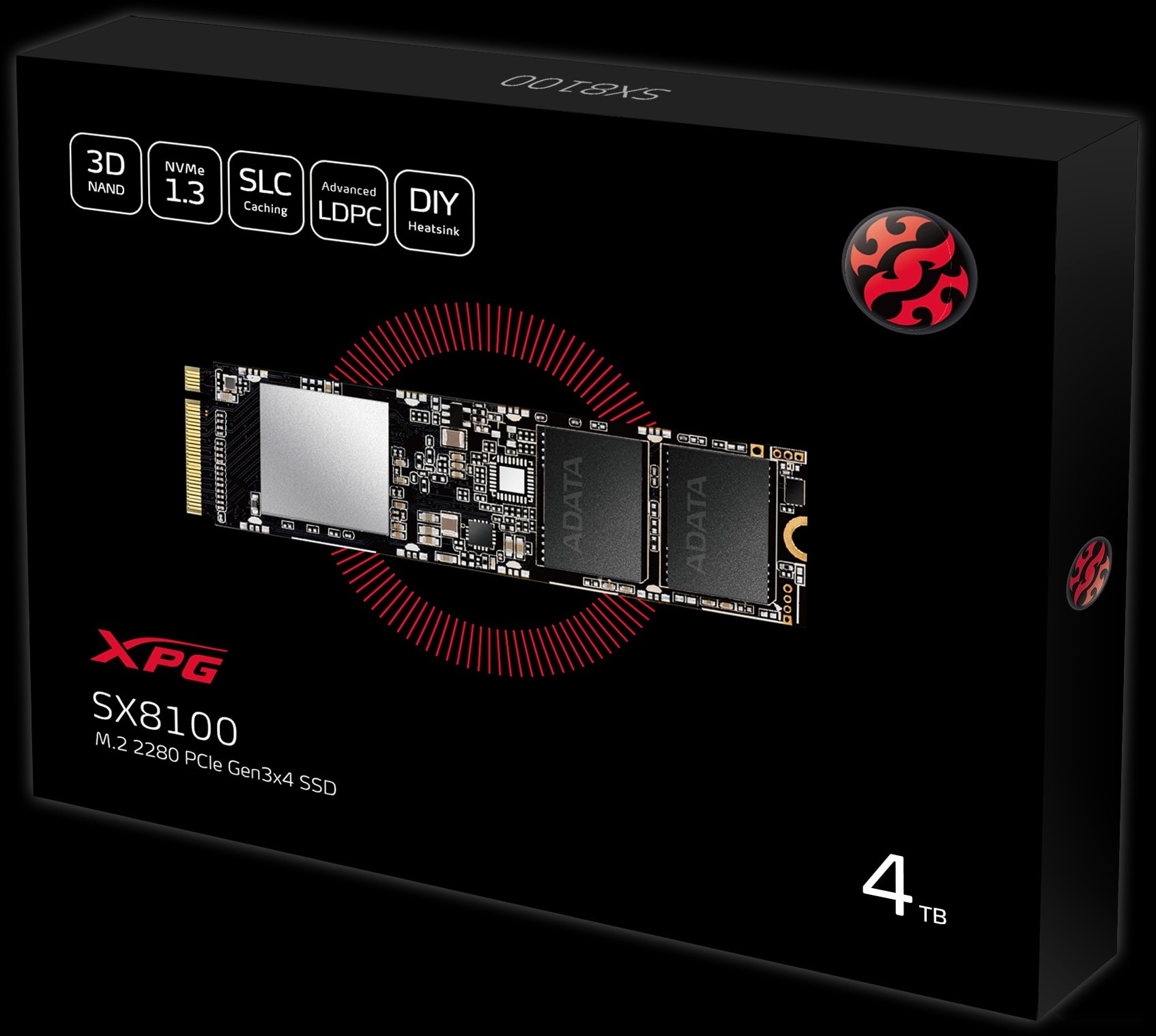 SSD A-Data XPG SX8100 512GB ASX8100NP-512GT-C, фото 6