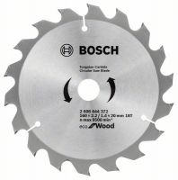 Диск пильный по дереву Bosch Eco for Wood 160x20
