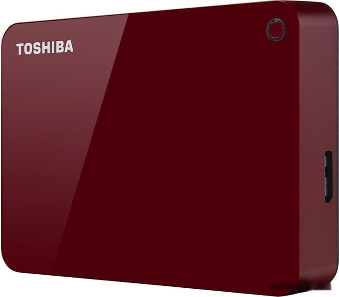 Внешний накопитель Toshiba Canvio Advance HDTC940ER3CA 4TB (красный), фото 3