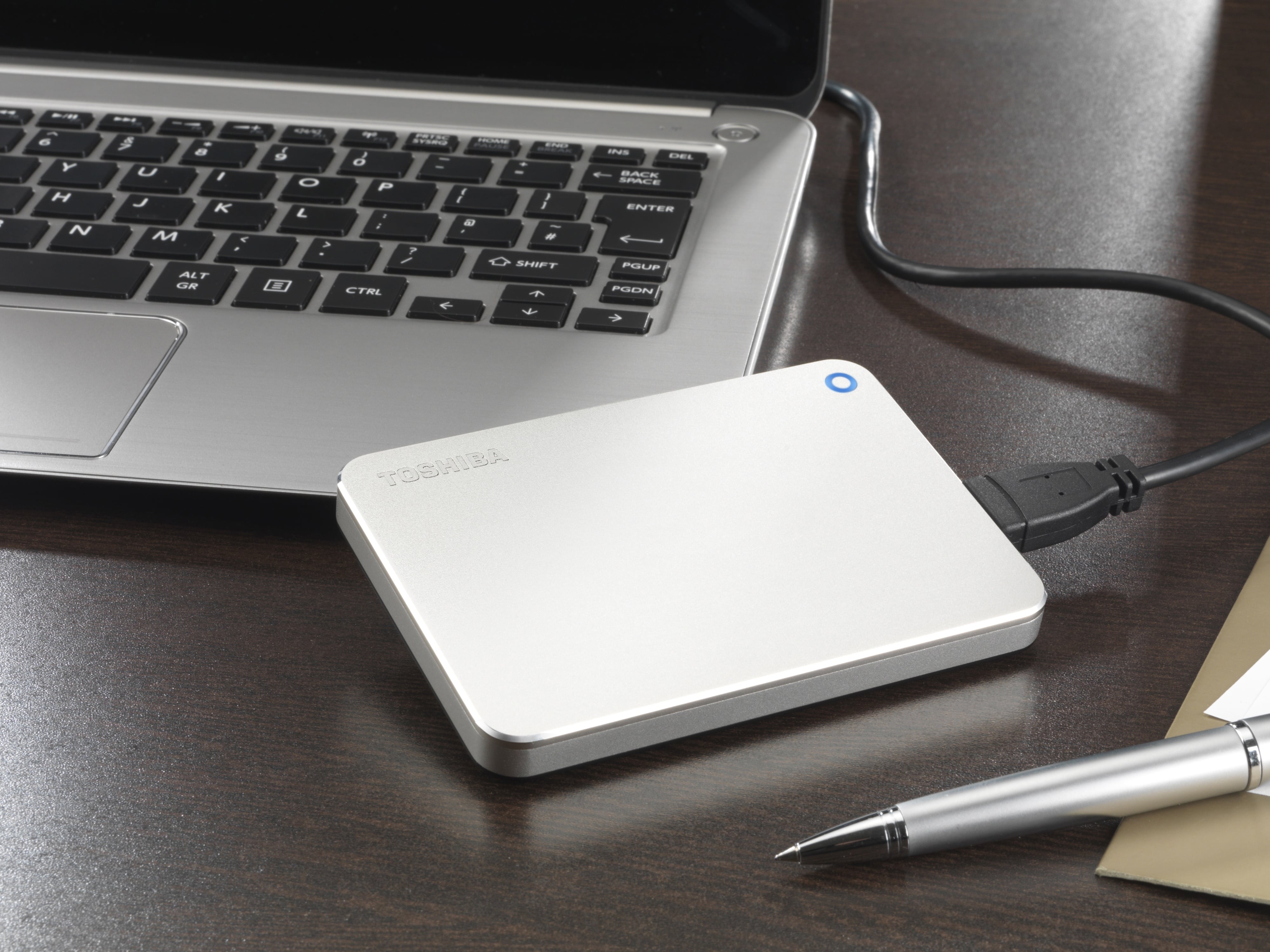 Внешний накопитель Toshiba Canvio Premium HDTW240ES3CA 4TB (серебристый), фото 8