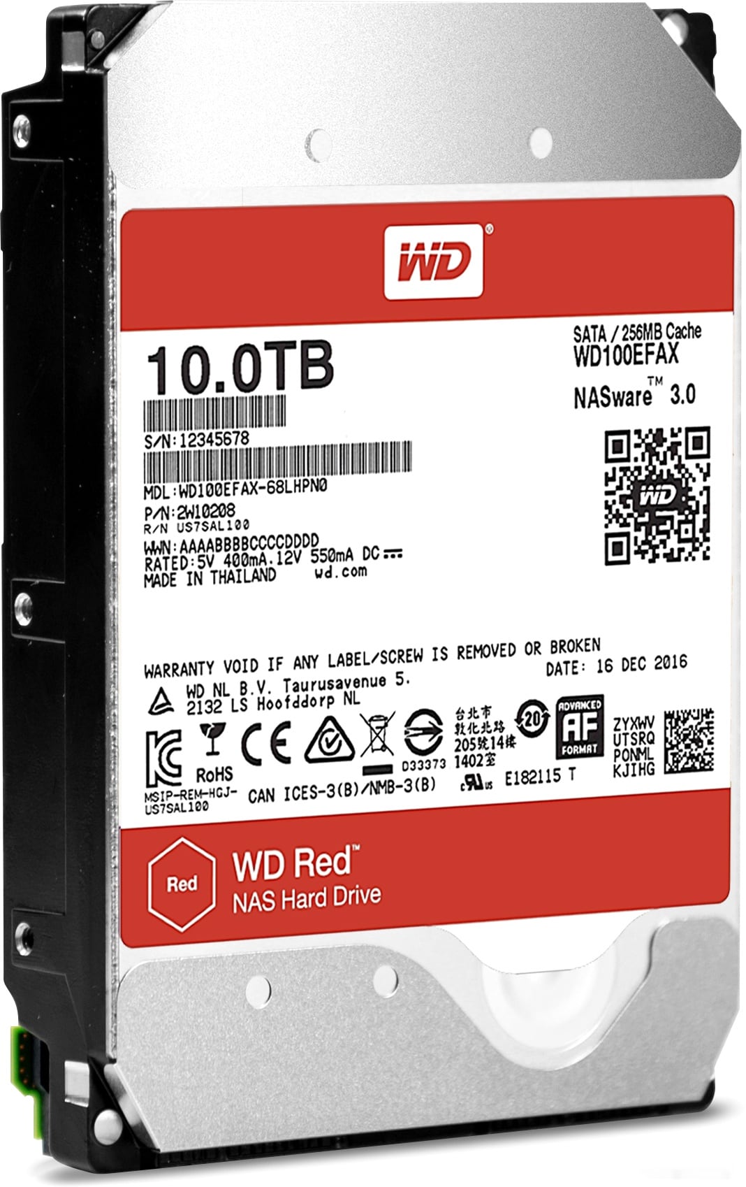 Жесткий диск Western Digital Red 12TB WD120EFAX, фото 2
