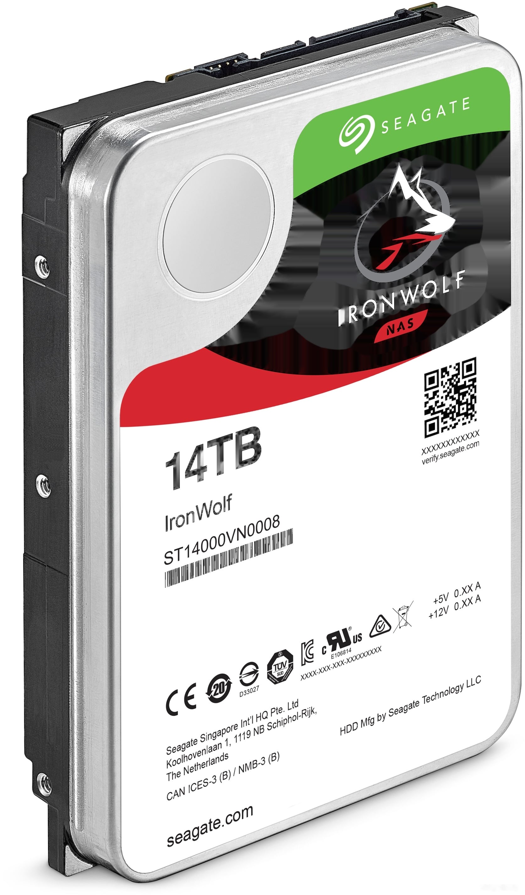 Жесткий диск Seagate IronWolf 14TB ST14000VN0008, фото 3