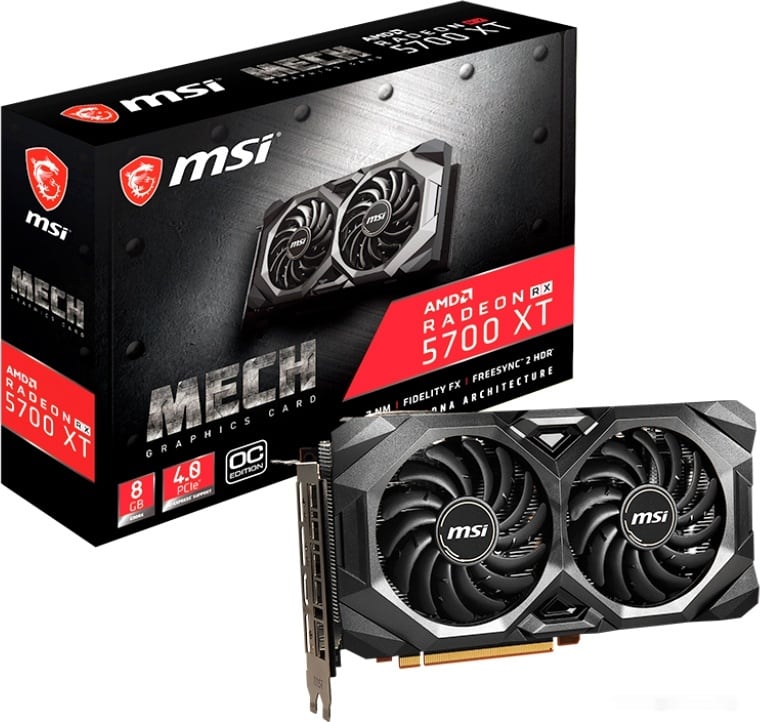 Видеокарта MSI Radeon RX 5700 XT MECH OC 8GB GDDR6, фото 5