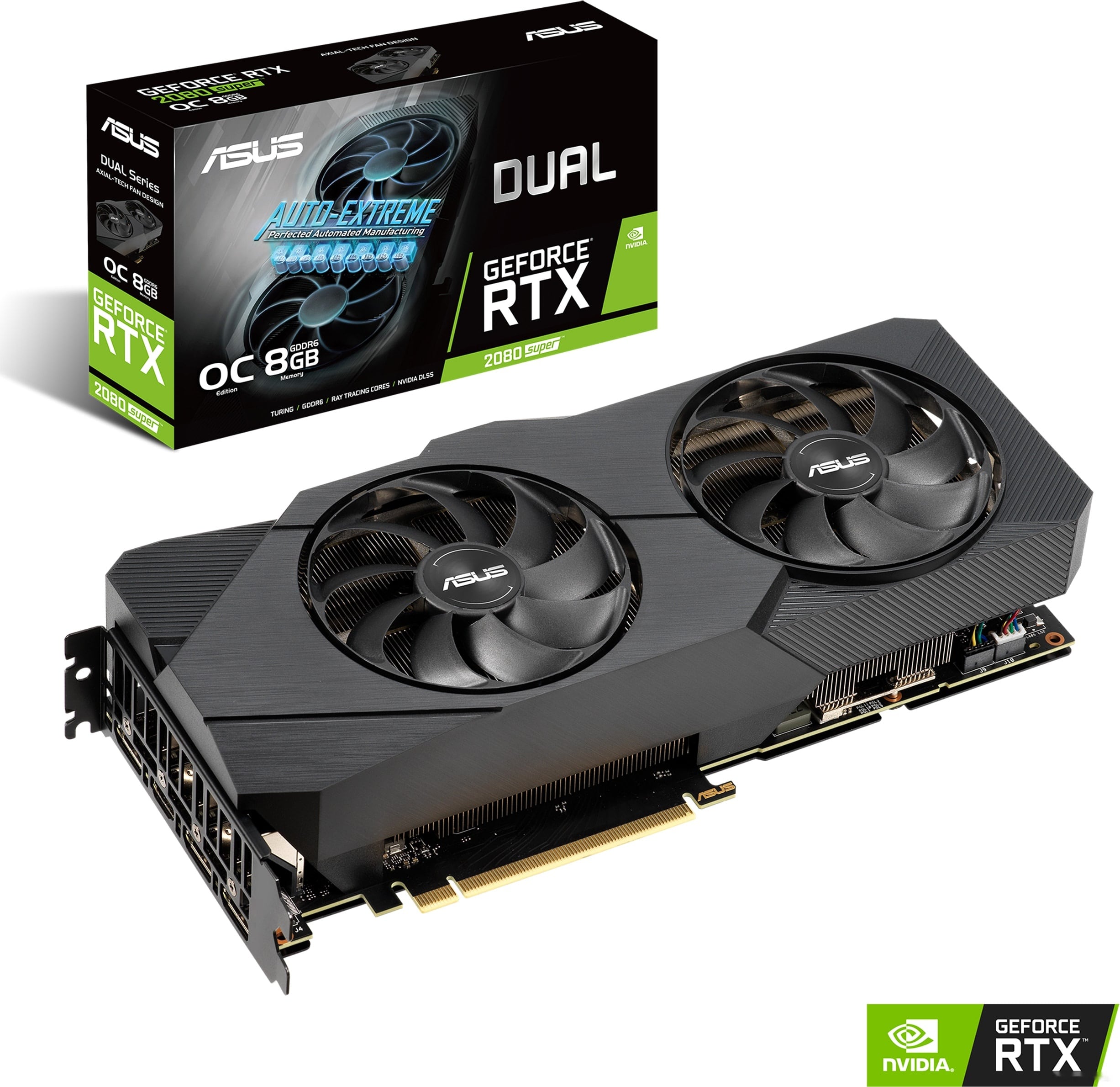 Видеокарта Asus Dual GeForce RTX 2080 Super EVO V2 OC 8GB GDDR6, фото 2