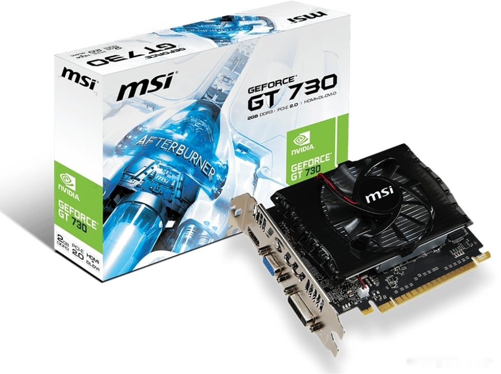 Видеокарта MSI GeForce GT 730 2GB DDR3 (N730-2GD3V2), фото 2